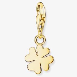 THOMAS SABO Gold Plated Four Leaf Clover Charm 1991-413-39