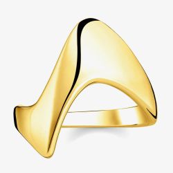 THOMAS SABO Gold Plated Heritage Ring TR2237-413-39