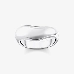 THOMAS SABO Sterling Silver Organic Ring TR2473-001-21