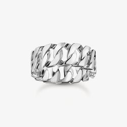 THOMAS SABO Silver Chain Link Ring TR2497-637-21