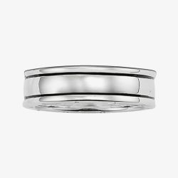 THOMAS SABO Sterling Silver Plain Band Ring TR1936-001-12
