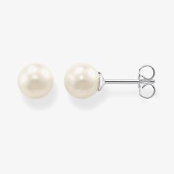 THOMAS SABO Simulated Pearl Stud Earrings