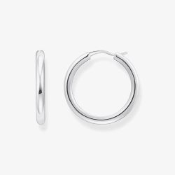 THOMAS SABO Sterling Silver 26.8mm Slim Classic Hoop Earrings CR745-001-21