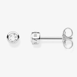 THOMAS SABO Silver Cubic Zirconia Std Earrings H1963-051-14