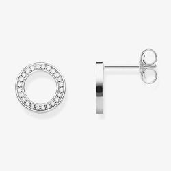 THOMAS SABO Silver Open Work Circles Earrings H1947-051-14