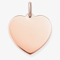 THOMAS SABO Rose Gold Plated Heart Pendant LBPE0017-415-12