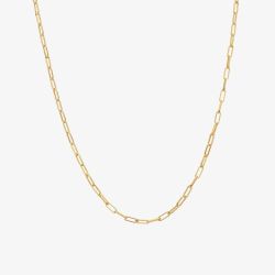 Hot Diamonds HD X Golden Edit 18ct Gold Plated Embrace Paperclip Chain CH120