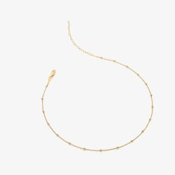 Hot Diamonds HD X Golden Edit 32-39cm Embrace Bead Chain Neclace CH097