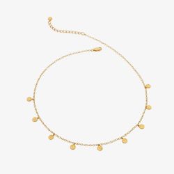 Hot Diamonds HD X Golden Edit 40-45cm Lunar Necklace DN149