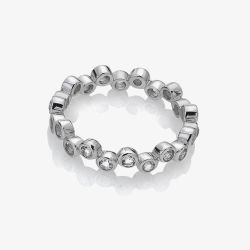 Hot Diamonds Tender Sterling Silver White Topaz Ring DR208