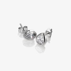 Hot Diamonds Emozioni Acqua Damore Teardrop Stud Earrings EE038