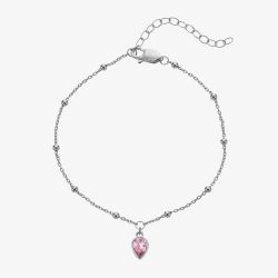 Hot Diamonds Silver Whisper Sterling Silver October Birthstone Bracelet SWB034