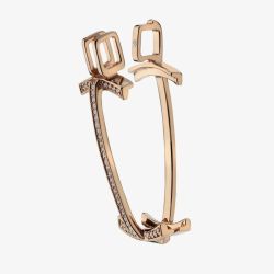 Hot Diamonds Emozioni Carezza Rose Gold Plated 33mm Coin Keeper EK050