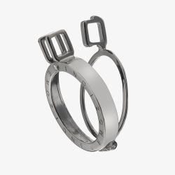 Hot Diamonds Emozioni Black Rhodium Plated 25mm Coin Keeper FK023