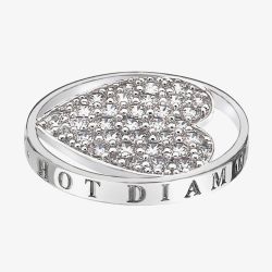 Hot Diamonds Emozioni Scintilla Love 33mm Coin EC367