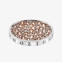 Hot Diamonds Emozioni Scintilla Champagne Loyal 25mm Coin EC370