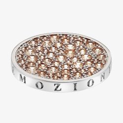 Hot Diamonds Emozioni Scintilla Champagne Loyal 33mm Coin EC371