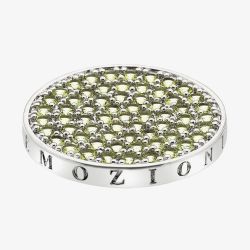 Hot Diamonds Emozioni Scintilla Peridot Nature 33mm Coin EC437