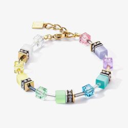 Coeur De Lion GeoCUBE Iconic Gentle Multicolour Bracelet 2838/30-1576