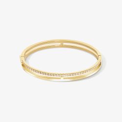 Coeur De Lion Gold Tone Crystal Bangle 0136/32-1816_19