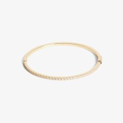 Coeur De Lion Gold Tone Crystal Bangle 0146/32-1816-17
