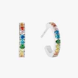 Coeur De Lion Eternal Love Multicolour Hoop Earrings 0146/23-1517