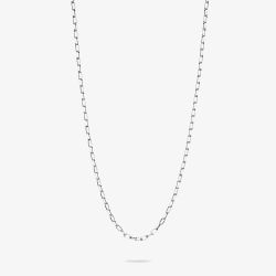 THOMAS SABO Charm Club Connect Silver 45cm Paperclip Oval Link Necklace KE2328-001-21-L45v