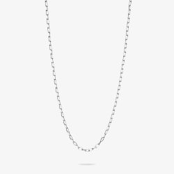 THOMAS SABO Charm Club Connect Silver 70cm Paperclip Oval Link Necklace KE2328-001-21-L70v