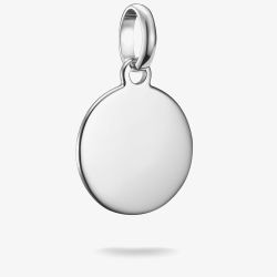 THOMAS SABO Charm Club Connect Silver Small Round Charm CC1271-001-21