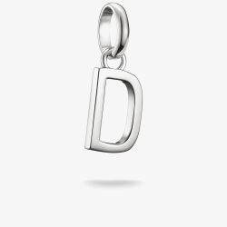 THOMAS SABO Charm Club Connect Silver Letter D Charm CC1210-001-21