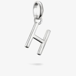THOMAS SABO Charm Club Connect Silver Letter H Charm CC1214-001-21