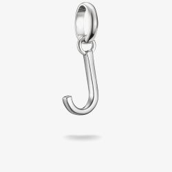 THOMAS SABO Charm Club Connect Silver Letter J Charm CC1216-001-21
