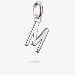 THOMAS SABO Charm Club Connect Silver Letter M Charm CC1219-001-21