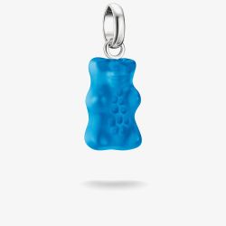 THOMAS SABO Charm Club Connect Silver Blue Haribo Bear Charm CC1275-017-1