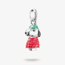 THOMAS SABO Charm Club Connect Peanuts Original Winter Jacket Snoopy Charm CC1309-664-7
