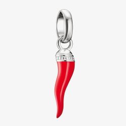 THOMAS SABO Charm Club Connect Red Cornicello Charm CC1328-007-10
