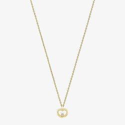 Chopard Happy Diamonds Icons 18ct Yellow Gold Diamond Heart Pendant 81A192-0001