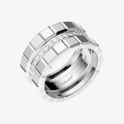 Chopard Ice Cuber 18ct White Gold 0.46ct Diamond Eternity Ring 827004-104