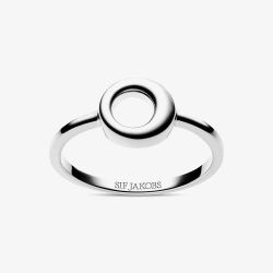Sif Jakobs Sterling Silver Selene Open Circle Ring SJ-R2710