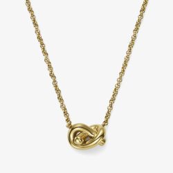 Olivia Burton Classic Gold Plated Lovers Knot Necklace 24100221