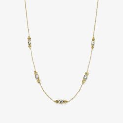 Olivia Burton Classic Dainty Gold Plated Crystal Necklace 24100277