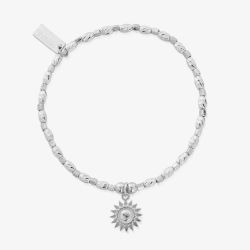 ChloBo Soul Glow Silver Sunshine Bracelet SBCFR3085