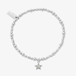 ChloBo Sterling Silver April Birthstone Bracelet SBBCB3486