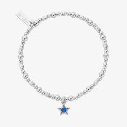 ChloBo Sterling Silver December Birthstone Bracelet SBBCB3502