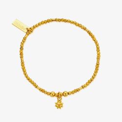 ChloBo Sunshine Sparkle 18ct Gold Plated Bracelet GBFBB3583