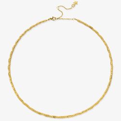 ChloBo Eternity Gold Tone Beaded Necklace GNMCCR