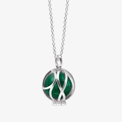 Angel Whisperer Malachite Paradise Pendant Necklace ERN-HEALPARA-ML-XS