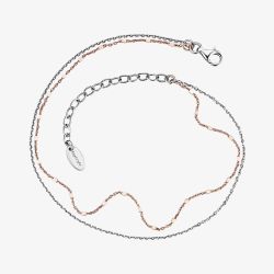 Angel Whisperer Twin Bicoloured Anklet ERF-LILTWIN-BICOR