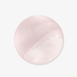 Angel Whisperer Powerful Stone Extra Small Rose Quartz Pearl Chime ERS-HEAL-RQ-XS