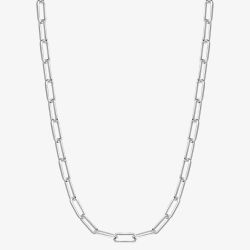 Ania Haie Vogue Maven Sterling Silver Paper Link Chain N062-05H